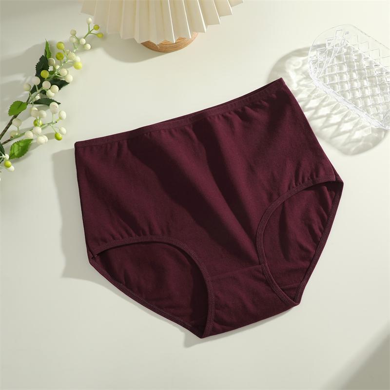 Женские трусики FINETOO из хлопка, бесшовное нижнее белье больших размеров, с высокой талией, дышащее эластичное нижнее белье, спортивные шорты