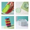 8/9Pcs Mini Squeeze Bottle Lunch Box Plastic Condiment Boxes Ketchup Salad Dressing Picnic Portable Candy Snack Nut Containers