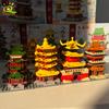 Нетоксичные мини-строительные блоки Moc City Street View, DIY Городская коммерческая улица, Кофейня, Пазл-игрушки, Украшения для дома
