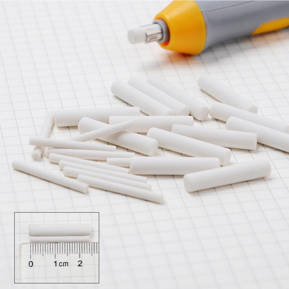 Electric Eraser Kit Pencil Eraser with 22 Eraser Refills Battery Operated Eraser Stationery Supplies for School Students Artists Drawing Painting Ske