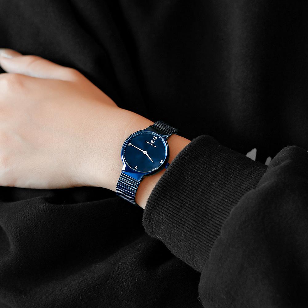 Новые часы женские нишевые дизайн легкие роскошные Ins стиль студенческие женские часы простые темперамент