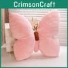 Cute Pink Butterfly Pillow Soft Plush Cushion Perfect For Bedroom Decor And Comfort