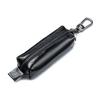 BULLCAPTAIN 100% Genuine Leather Key Case Men Car Key Holder Zipper Keys Case Top Quality Male Man Housekeeper Keys Organizer