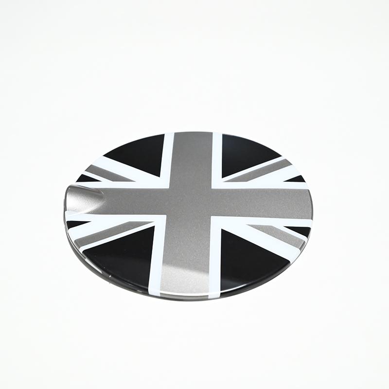 QXSC6 Brand New Plastic Gery Jack Car Fuel Tank Cap Cover Sticker For BMW Mini Cooper S JCW F55 1.5T Car-Styling Exterior Decoration