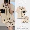 Women's Pajamas Homewear Suit Female Spring and Summer Cotton Korean Version of the Lovely Students Casual Small Fresh Homewear