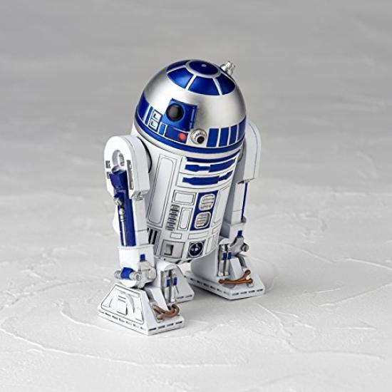 Фигурка сложная Star Wars Revoltech R2D2 100 мм окрашенная подвижная фигурка R2-D2 приблизительно. АБС и ПВХ