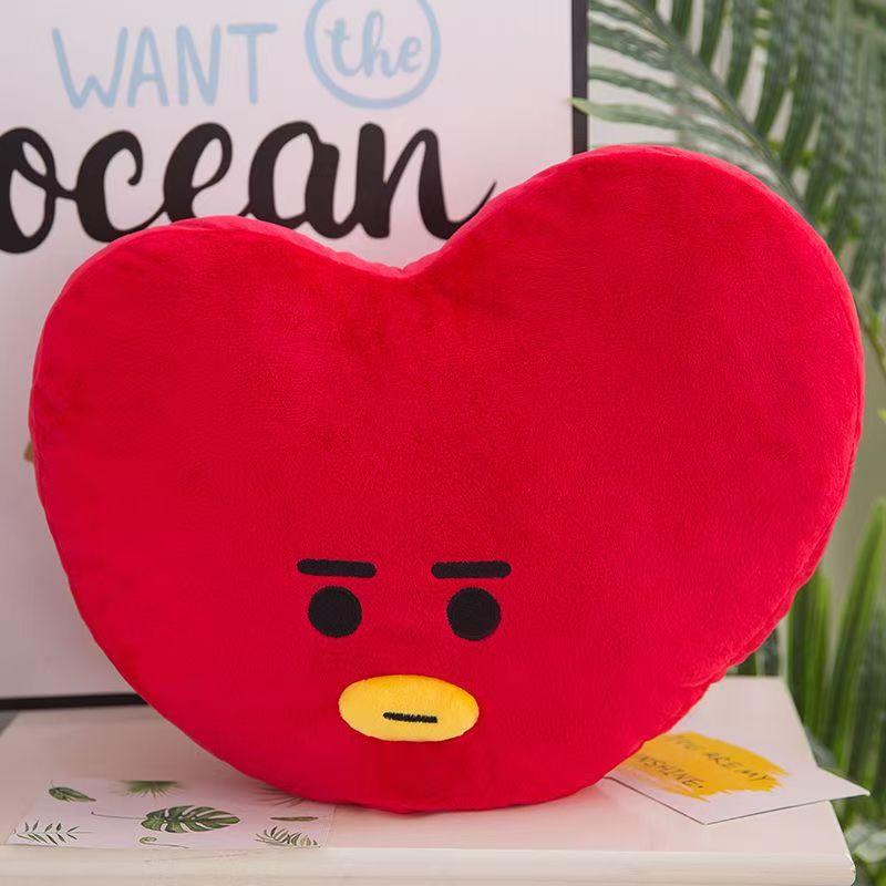 BTS BT21 Плюшевая подушка для комфорта Kpop домашний декор