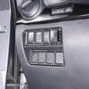Carbon Fiber Driver Integrated Switch Frame Trim Sticker For Nissan Titan 16-23