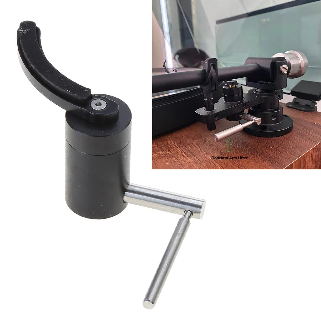 Высококачественный подъемник тонарма для проигрывателя виниловых пластинок, проигрывателя дисков, фонокорректора, запасные части из алюминиевого сплава