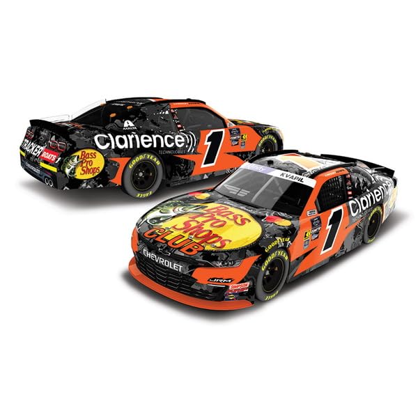 Kyosho Lionel Racing Масштаб BASS PRO SHOPS 2025 Chevrolet Camaro ZL1 Карсон Квапил Готовая модель LR321792 1/64 #1