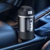 500ML Large Capacity Intelligent Car Boiling Bottle Outdoor Travel Portable Electric Kettle Stainless Steel Insulated Cup