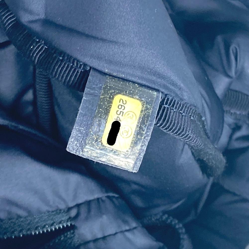 CHANEL fringe CocoNeige CC Coco Logo Crossbody Shoulder Bag Nylon White