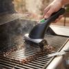 Removable Head Electric Grill Brush 2-Speed Settings Rotating Barbecue Brush  Household