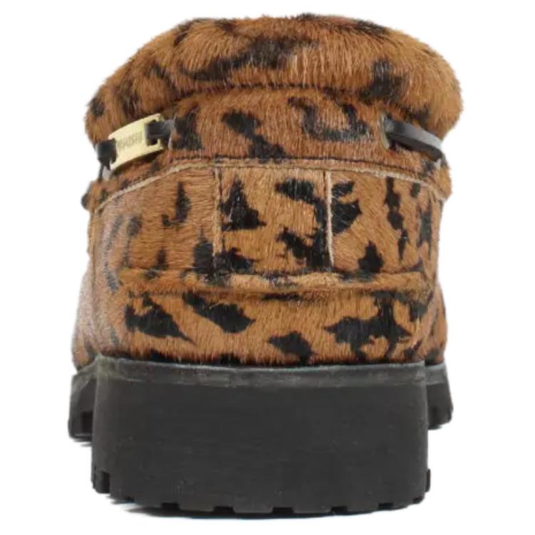 Timberland X Wacko Maria 3-глазные Классические Лоферы Удобная Посадка Мокасины Мужские кроссовки Коричневый Леопардовый A44YF-AHC