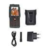 Big Key Phone 2G 2.4in HD Screen High Volume 3 SIM Card Slots 0.08MP Cell Phone for Study Work Life