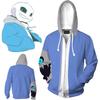 Игра Undertale Санс 3D Косплей Толстовка Куртка Мягкий Удобный Дизайн Для Всех