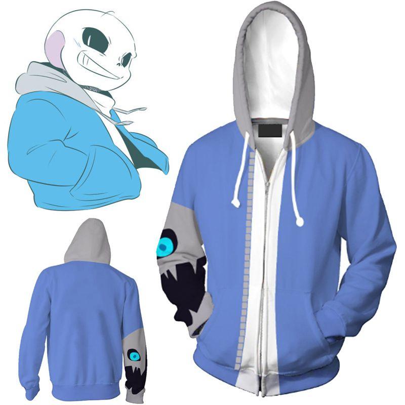 Игра Undertale Санс 3D Косплей Толстовка Куртка Мягкий Удобный Дизайн Для Всех