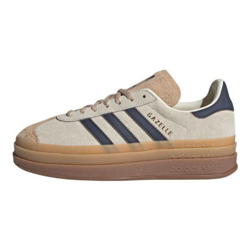 Gazelle Wmns Adidas Originals Bold 'Кремовый Темно-синий' Женские JQ5126
