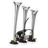 110db Three-Tube Horn Car Horn 12.0V/24V Universal Car Horn Loudspeaker Auto Modification Accessory
