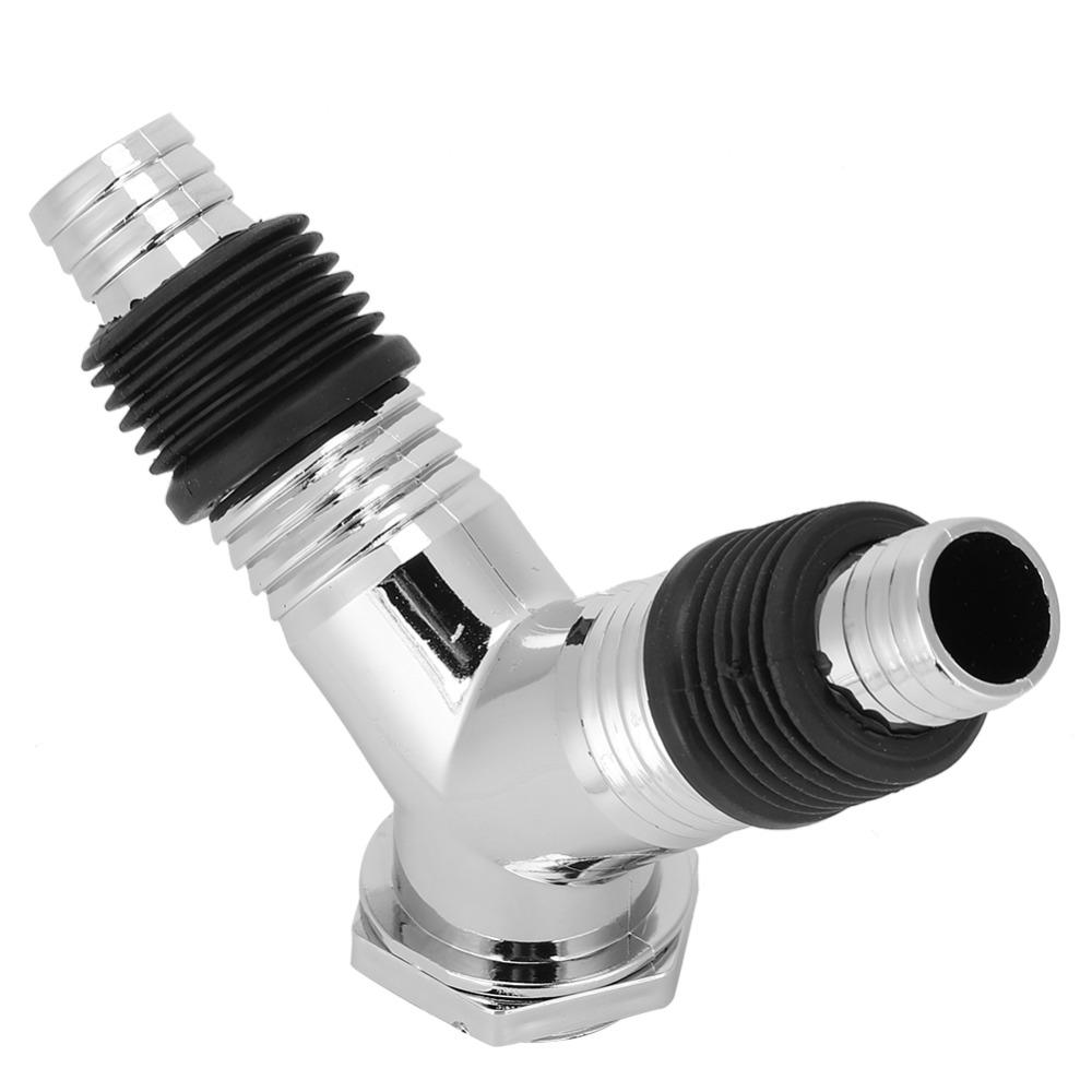 ABS Material Drain Tee Joint with Trap Seal Drain Sealing Tool Y Pipe Connector Floor Drain