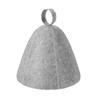 Felt Sunna Hat Unisex Vaporarium Hat Thermal Insulation Elastic Water-absorbing Hair Drying Cap Solid Color Spa Bath Accessories
