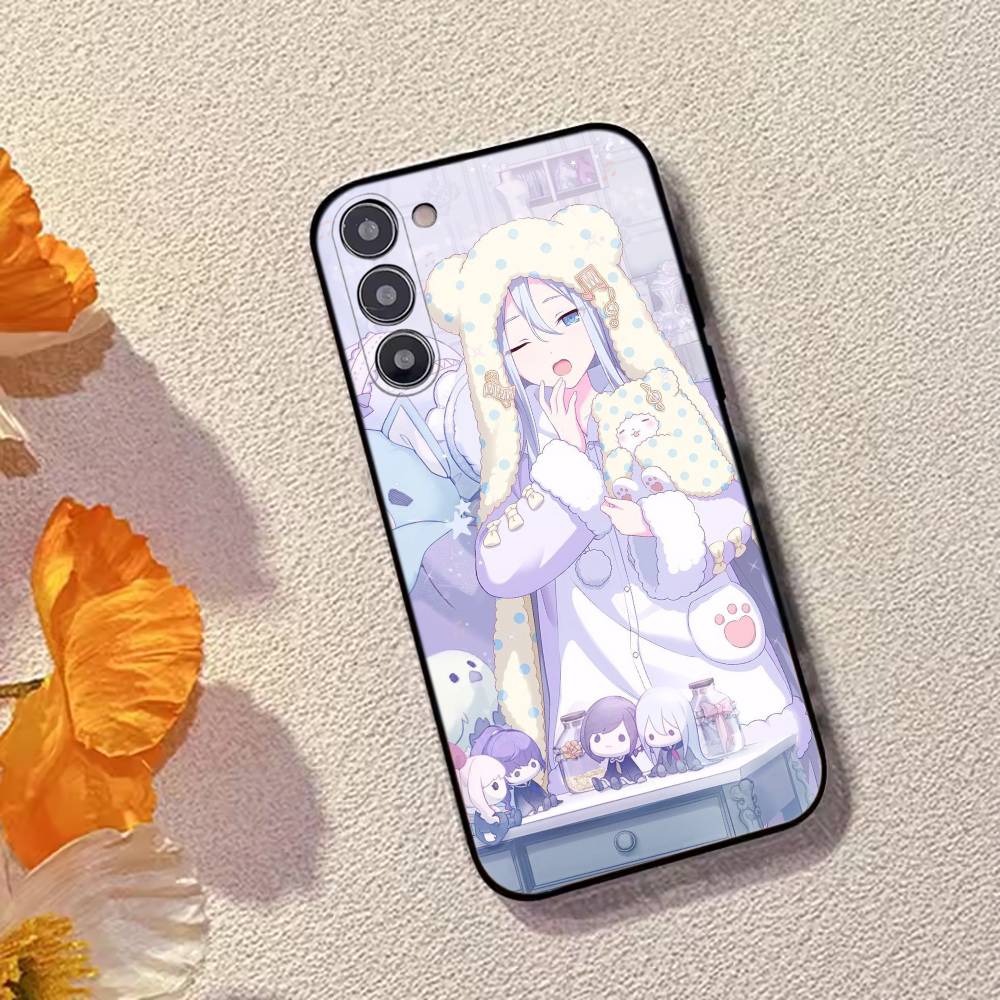Игровой проект S-SEKAI Y-Yoisaki Kanade Чехол для телефона для Samsung Galaxy A73,A72,A71,A70,A53,A52,A51,Мягкий силиконовый черный чехол