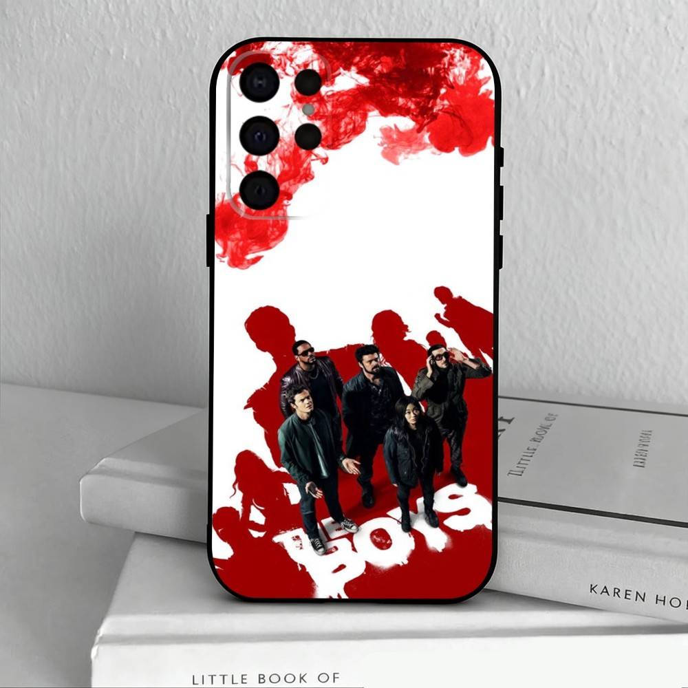 The B-Boys-S TV Show Phone Case For Samsung S25,24,23,22,30,21,10,9,Ultra,Plus,Lite,FE,4,5 G Soft Black Case