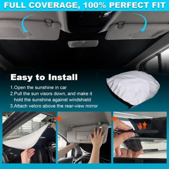 For Honda HR-V -2025 Windshield Sun Shade Blocks UV Rays Heat Accessories