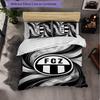 FC Zürich Themed Bedding 3Pcs Duvet Cover Set Decorative Bed Linen For Teen Room Home Decoration