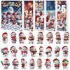 2025 Snowman Advent Calendar 24-day Christmas Countdown Calendar Acrylic Christmas Tree Countdown Decor for Kids
