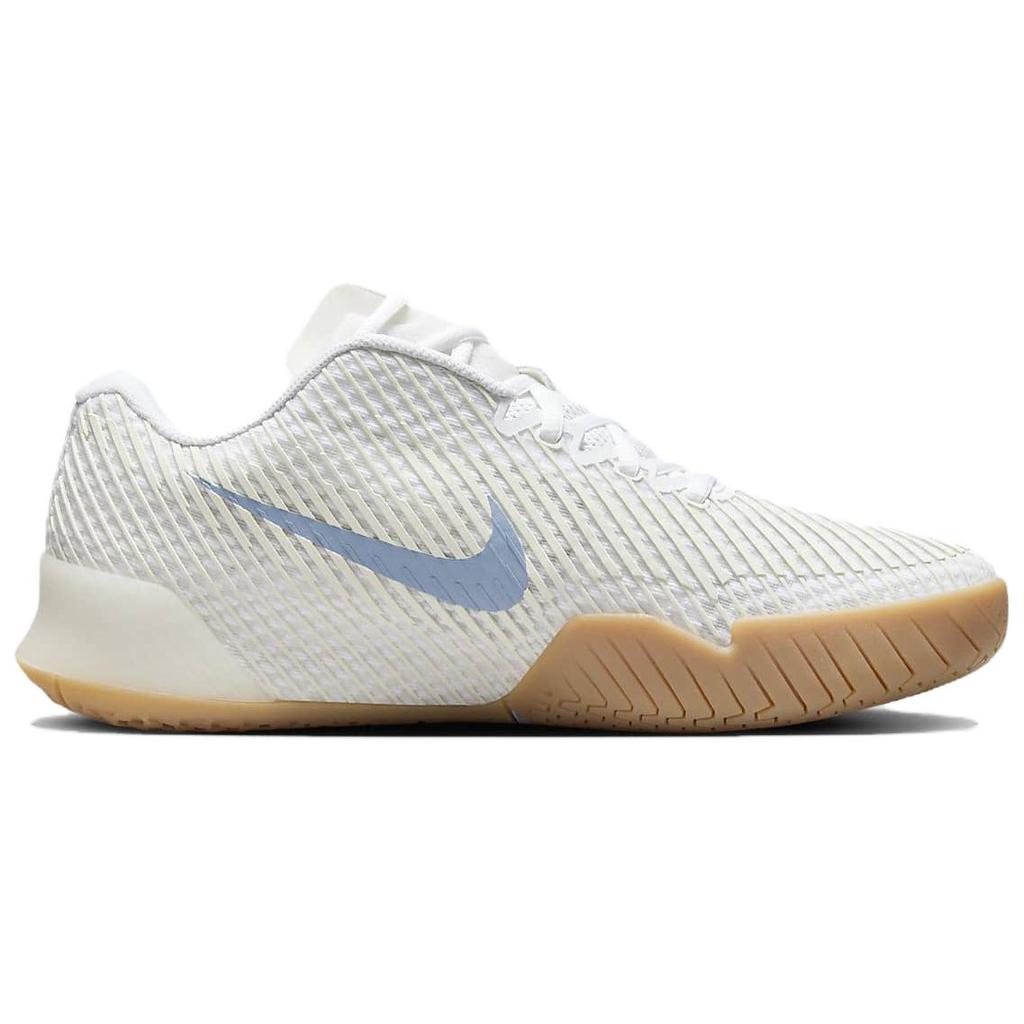 Nike Court Air Zoom Vapor 11 HC White Light Blue Женские кроссовки Sail Gum-Light-Brown DR6965-105