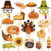 Turkey Festive Design Photo Props For Thanksgiving Day Party Celebration