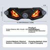 Dynamic Display Solar LED Devil Eyes Car Lights Solar Powered Car Warning Light  Windshield