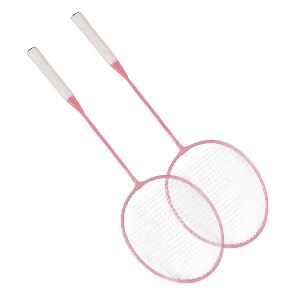 K1134 Набор ракеток для бадминтона, набор ракеток для бадминтона из сплава железа с ведром для хранения, сумка для хранения