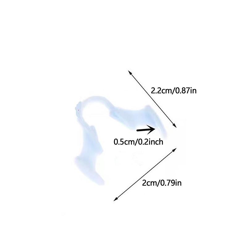Силиконовый антихраповый носовой расширитель улучшает сон силиконовый зажим для носа помощь во сне профилактический гаджет антихраповые устройства помощь B