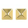 [R4845] - Серьги из стали золотистого цвета «Мирный» - 8х8 мм. (шипы)
