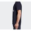 adidas Large logo Round Neck Short Sleeve Navy Blue Men's DT9932