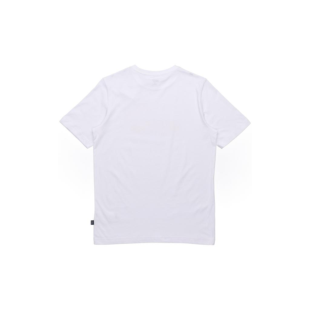 Puma Трикотажная футболка с логотипом и круглым вырезом, мужская, белая 845573-02