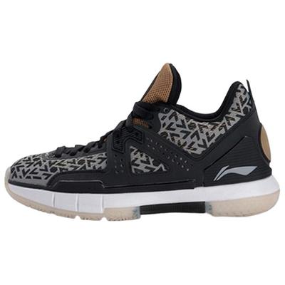 WOW 5 Way Of Wade 5 Удобные Нескользящие Легкие Средневысокие Баскетбольные Кроссовки Мужские Черно-Серые ABAM057-3