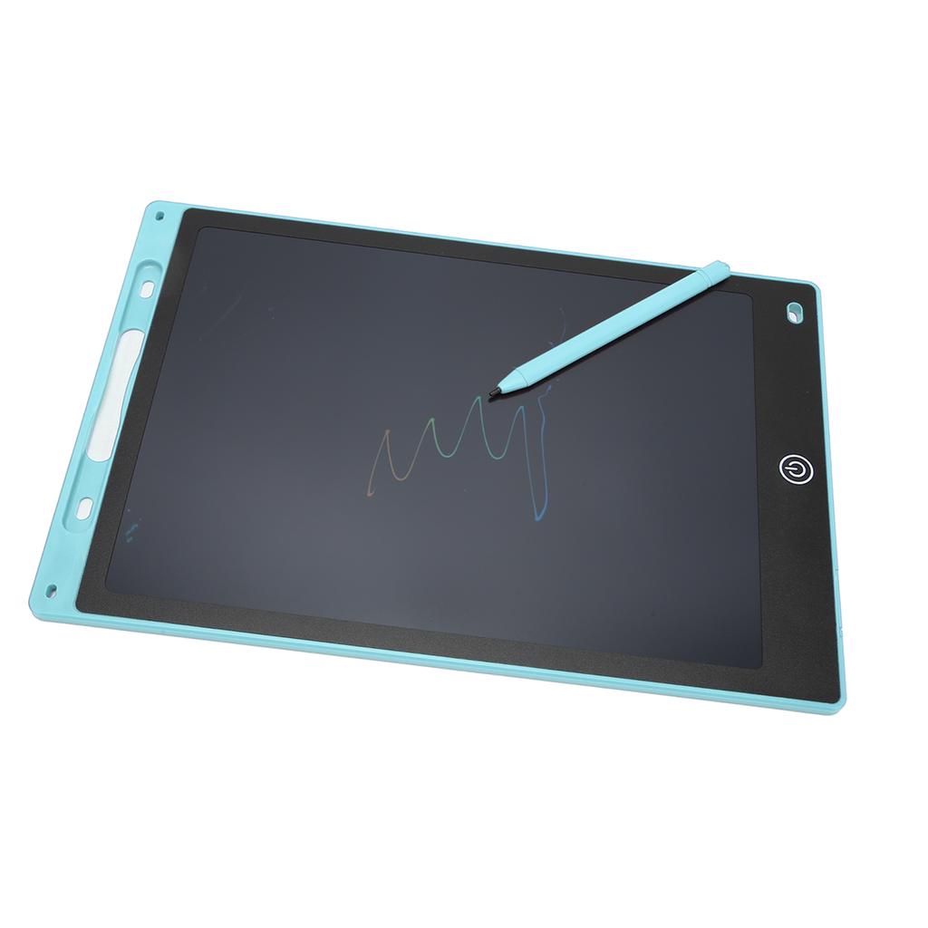 ЖК-планшет для письма для детей, стираемый, 12-дюймовый цветной экран, чувствительный к нажатию, блокнот для рисования