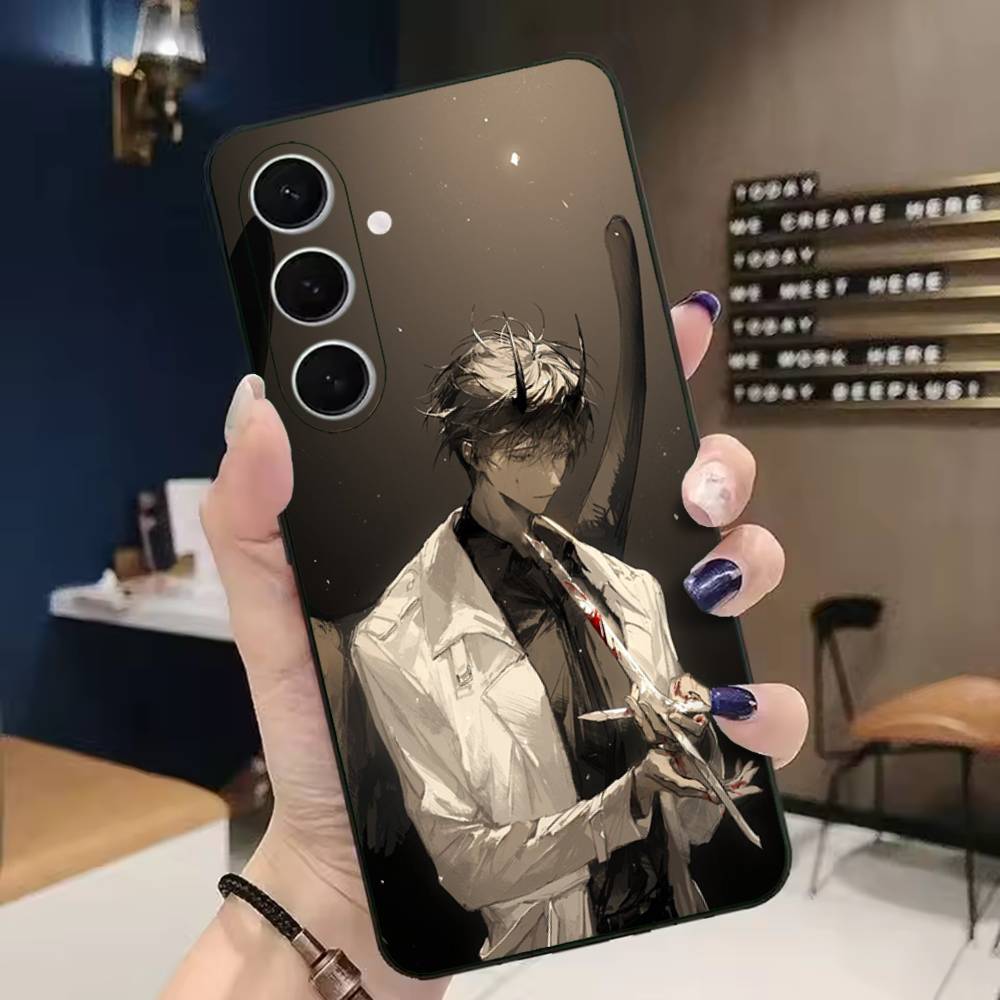 Чехол для Samsung Galaxy A73 72 71 70 A53 52 41 40 A32 31 30 Note20 Note10 Note9 «Всеведущий взгляд читателя»