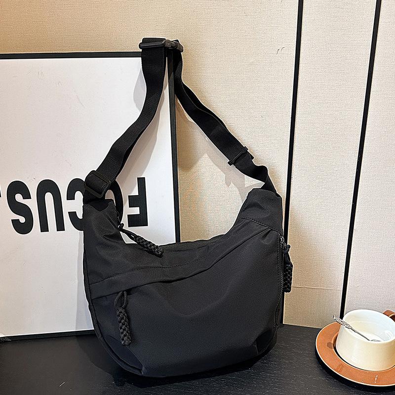 Модная сумка через плечо большой емкости для поездок на работу, новая повседневная универсальная сумка-тоут в спортивном стиле из нейлона