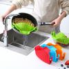Convenient Vegetable Drainer Non Slip Useful Fruits Vegetable Drainer Filter Baffle