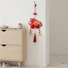 Traditional Spring Festival Ornaments Red Atmosphere Lucky Pendant Beads Lion Dance Pendant  Wall
