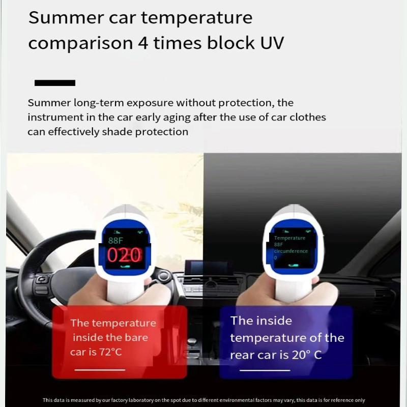 For Volkswagen T-ROC Anti-UV Sun Shade Rain Snow Resistant Black Cover Dustproof Car umbrella Full Car Cover Outdoor Protection