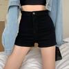 Denim Shorts Slim Summer Thin Spice Girls Bottoming Thin Sexy Hip-wrapped High Waist Elastic Word Hot Pants