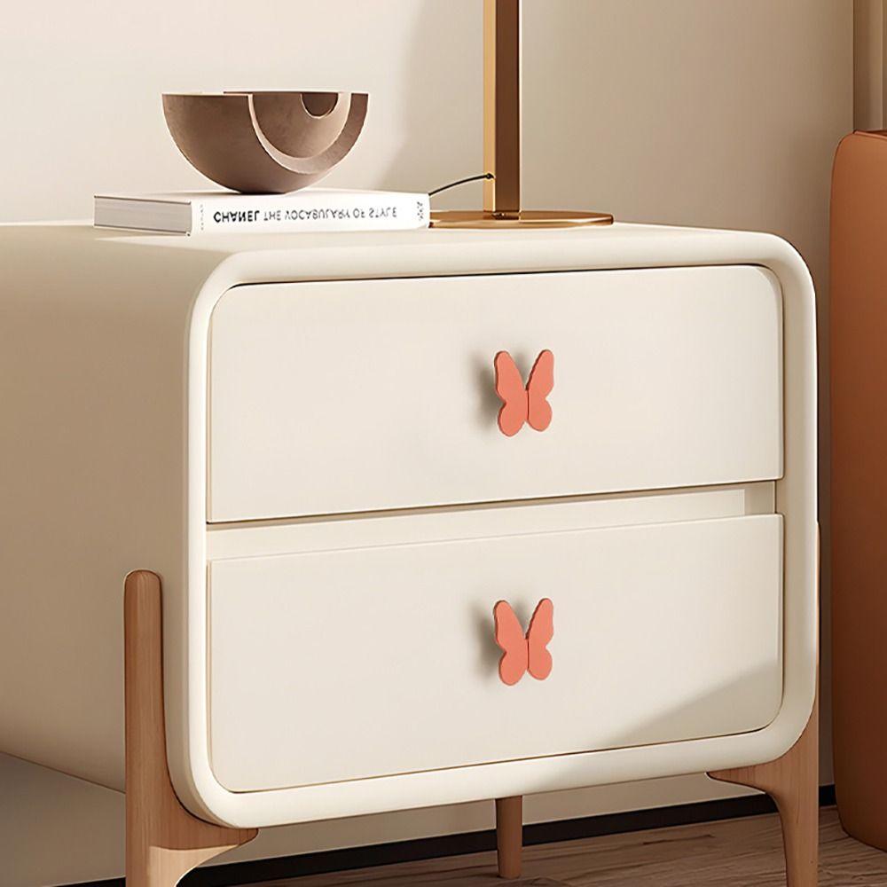 Zinc Alloy Butterfly Shape Door Pulls Butterfly Shape Single Hole Drawer Knobs  Cabinet