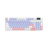 OUSEITECH XS98T Mechanical 97 PBT APM Speed Numeric English OLED RGB Compatible with Mac and Silver Switches for Home and Gaming Japanese Instruction