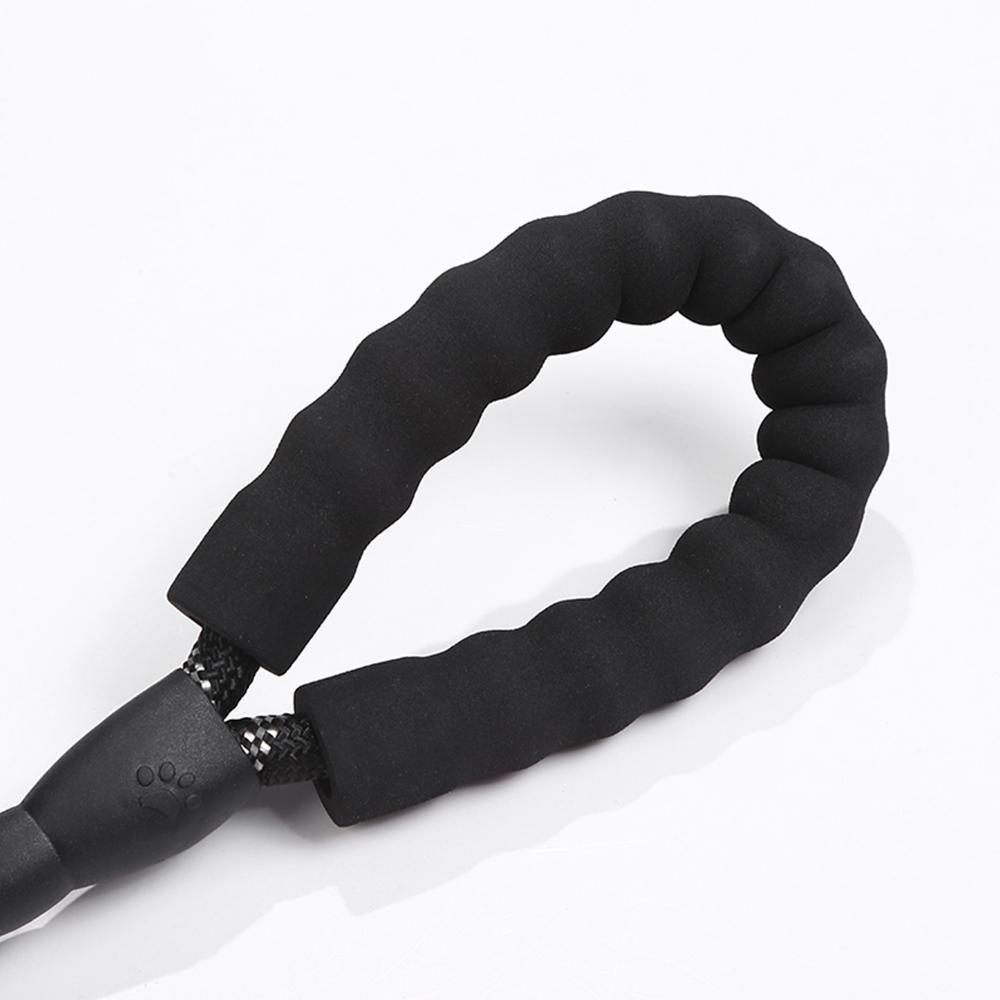 Светоотражающий тяговый трос нейлоновый прочный тканый средний большой тренировочный беговой трос для собак для домашних животных на открытом воздухе для прогулок буксировочный трос