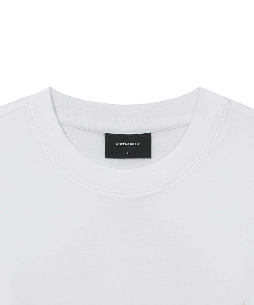 Футболка BEENTRILL Spade Hashtag (белый)